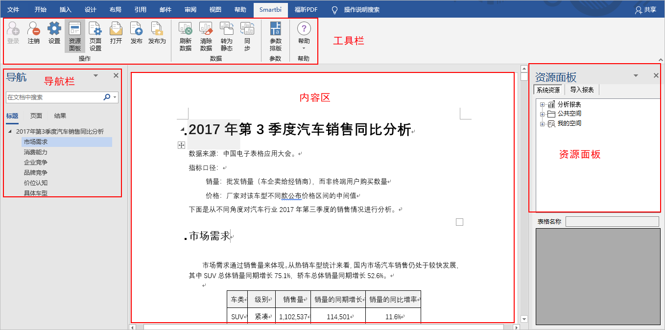 Smartbi Insight V11帮助中心 > Office插件-界面介绍 > image2019-8-22 13:54:55.png